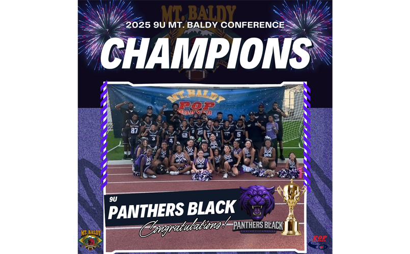2025 9U Mt. Baldy Champs 